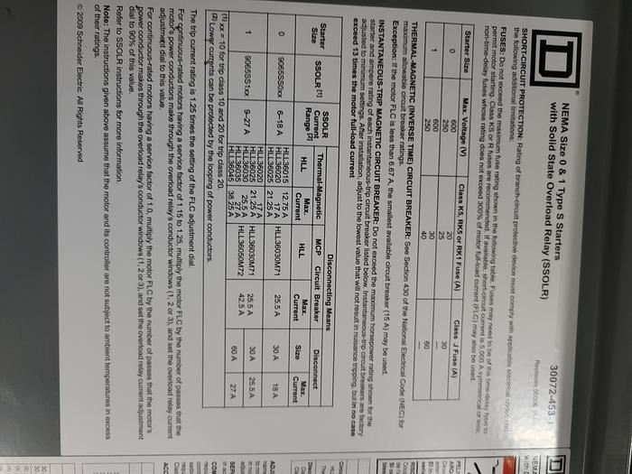 Square D Schneider Electric 8538SCG14V81A22FF4H30P42T Ser.K