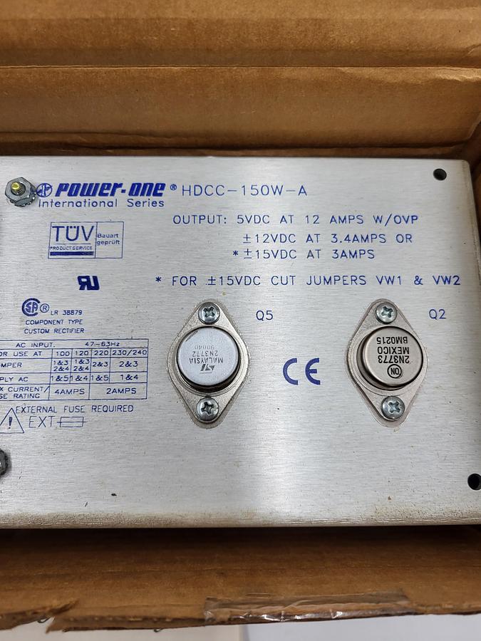 Power One power supply HDCC-150W-A *NEW IN BOX*