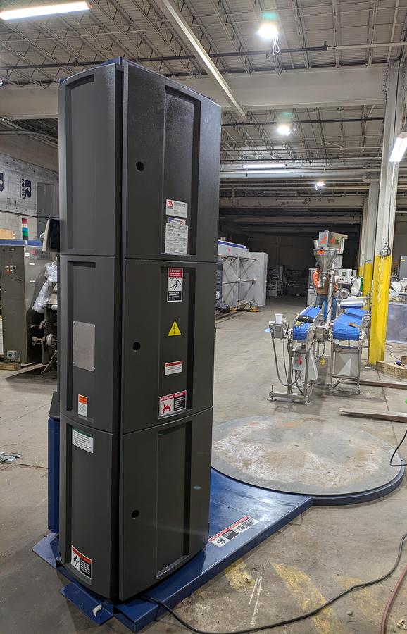 Used Landtech Q300 stretch wrapper