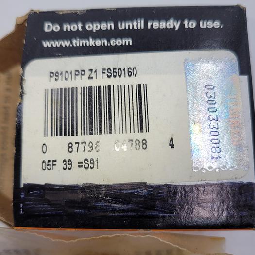 TIMKEN P9101PP Z1 FS50160 *NEW** IN BOX