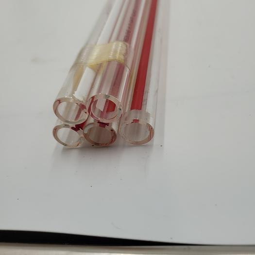 Redline Tubular Gauge Glass for Steam Boiler & Liquid Tank 5/8" O.D. (+0/-1/32") X 3/32" wall (thickness ±1/64") X 18" long