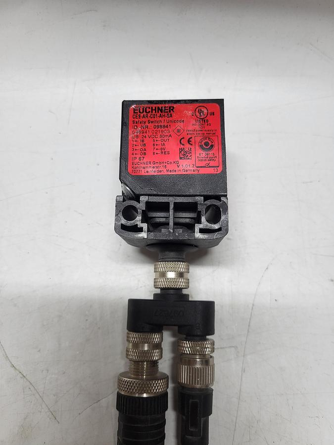 Used Euchner CES-AR-C01-AH-SA Safety Switch
