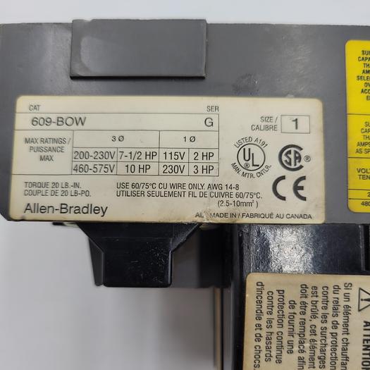 Used 609T-BOW Allen-Bradley - Automation Switch