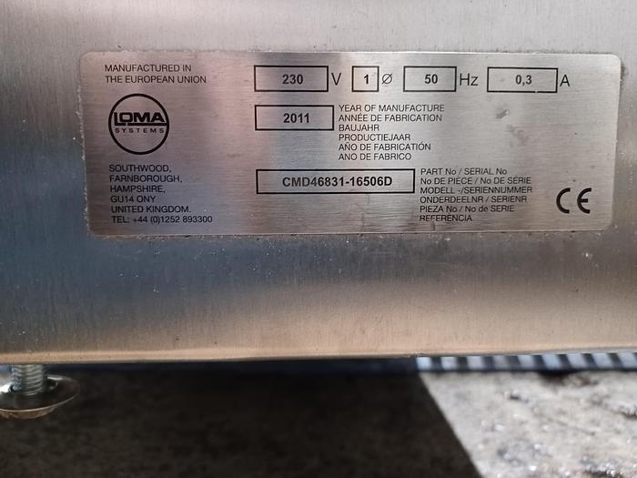 Used Loma IQ3 aperture 59" × 5" overall dimensions 77" L x 12"w x 16" t