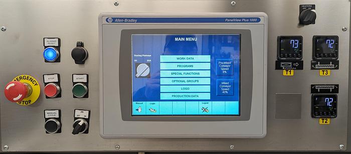 Used IMA BFB model 3721 AB wrapper