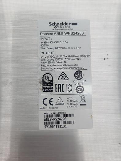 Used Schneider Electric ABL8 WPS24200