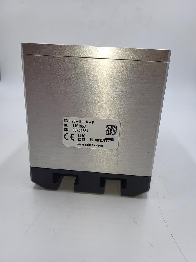 Used Schunk 70-IL-N-B Universal gripper EGU / ID 1491568 Size: 70, electrical, Communication interface: IO-Link
