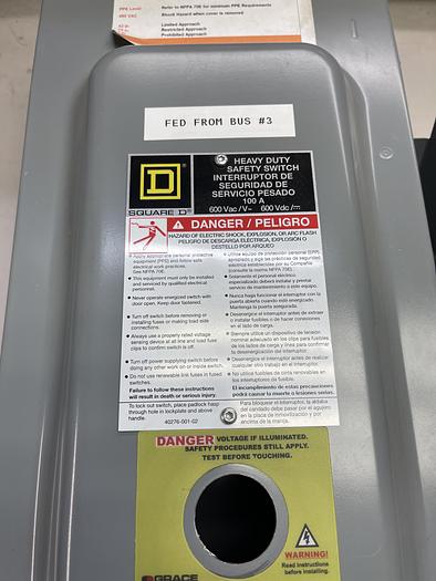 Used Square D HU363AWK