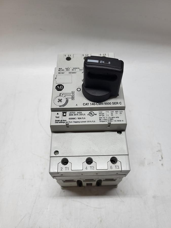 Used Allen-Bradley 140-CMN-9000 Ser.C