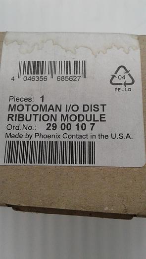 Used Phoenix Contact Motoman I/O Dist Ribution Module 29 00 10 7