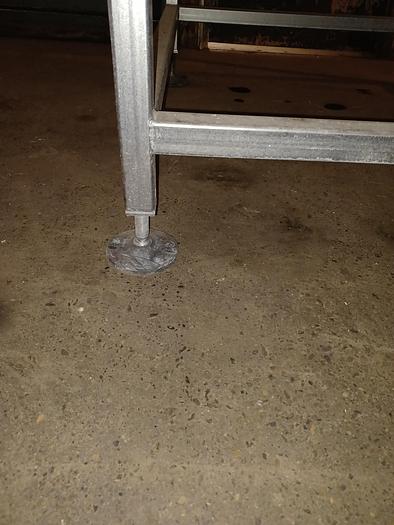 Used 10' long 36 1/2" wide 43" tall  conveyor all stainless frame and washdown motor