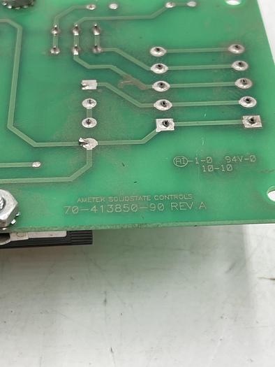 Used AMETEK 70-413850-90 Rev A
