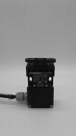 Used SCHMERSAL AZ 16-12zvrk-M16 IEC 60947-5-1 Ui 500V Uimp 6kV AC-15