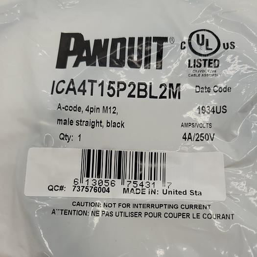 Panduit ICA4T15P2BL2M Cable