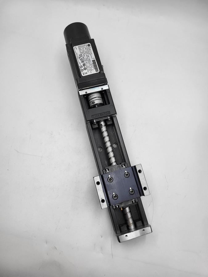 Used Allen Bradley VPL-B0631T-PJ12AA Inverter Duty AC servo motor 168624 & THK SKR33 DIRECT MOTOR MOUNT