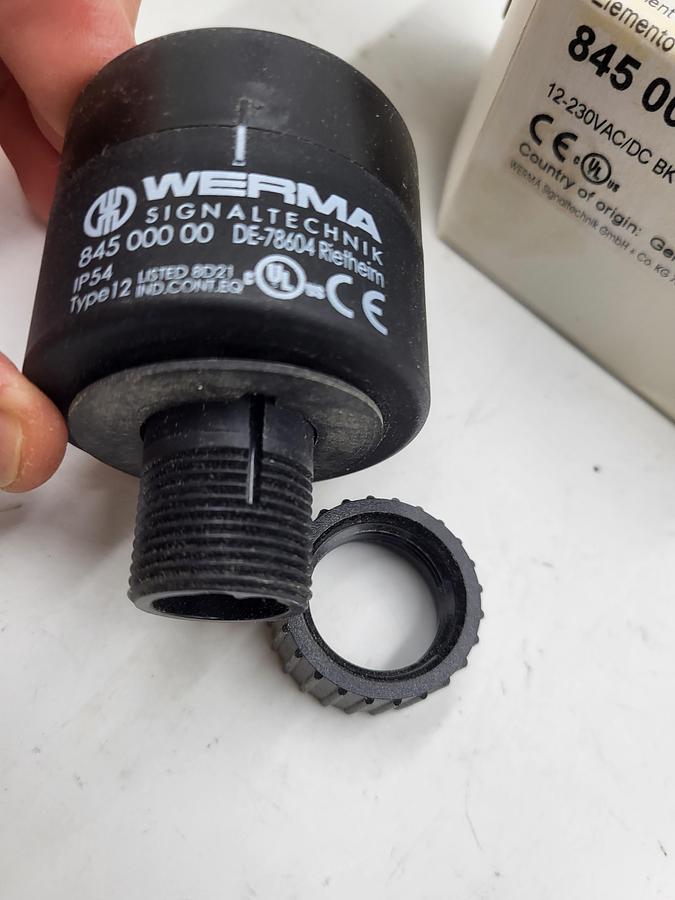 WERMA 845 000 00 Terminal Element *NEW IN BOX*