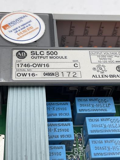 Used Allen-Bradley 1746-OW16 Ser C 