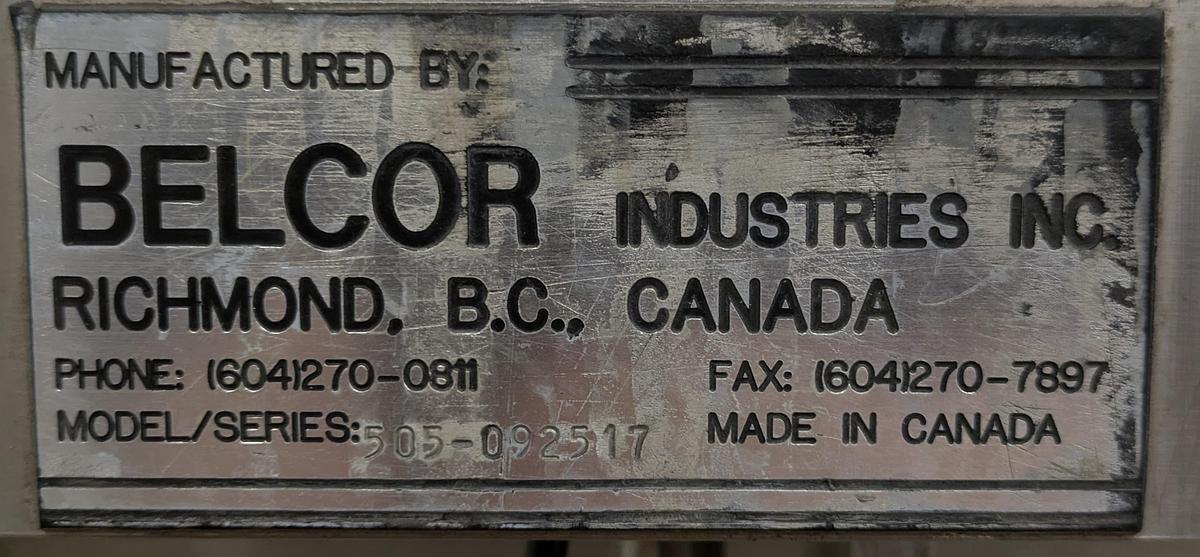 Used Belcor 505 case erector