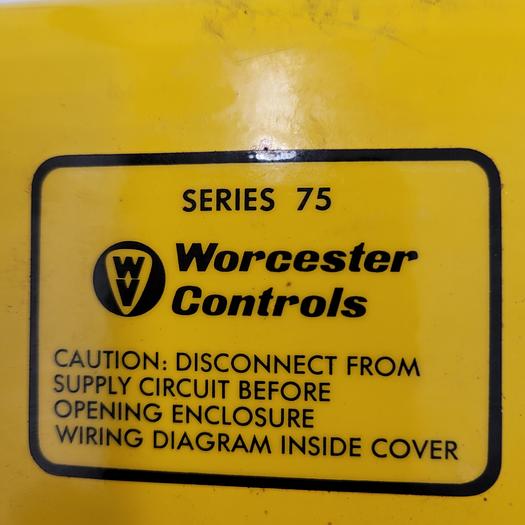 Used WORCESTER CONTROLS SERIES 75 ELECTRIC ACTUATOR MODEL 12 755 R