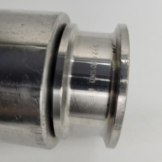 Sanitary Couplers 150 PSI WP hose 1-1/2" x 24" meets FDA/PMO USDA 3-A & stainless Sanitary Fitting 992410SKO R1F8 PC150R HS both ends *New*