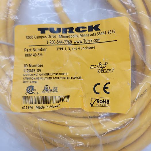 Turck RKM 40-5M