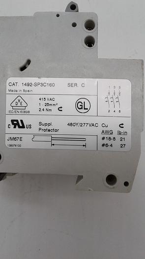 Used Allen-Bradley 1492-SP3C160