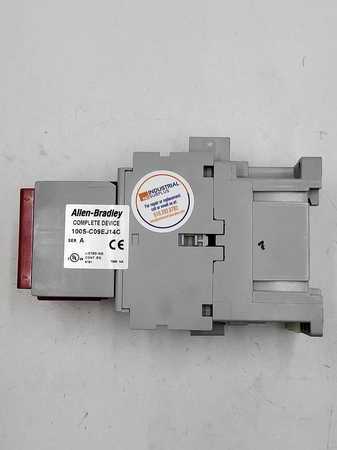 Used Allen Bradley 100S-C09EJ14C contactor motor control