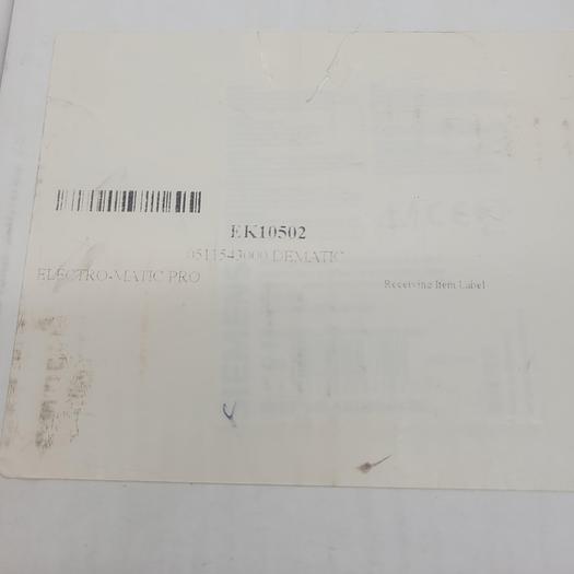 Siemens Electro-Matic Pro 0511543000 DEMATIC EK10502