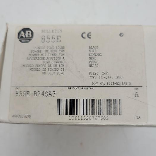 Allen-Bradley 855E Single Tone Sound 855E-B24SA3