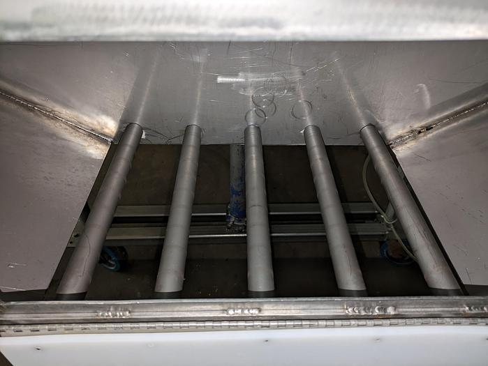 Used stainless conveyor 41 3/4" wide 16' long