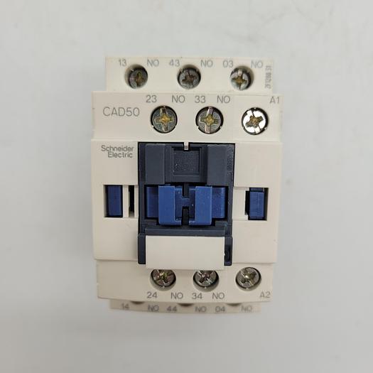 Used Schneider Electric CAD50BD Control Relay