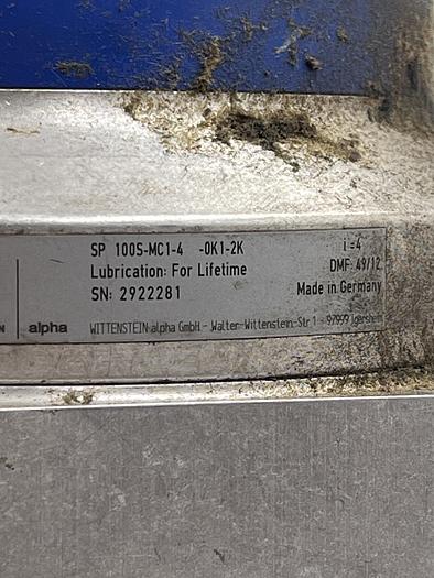 Used Allen-Bradley MPL-B540K-MK72AA, Wittenstein SP 100S-MC1-4-0K1-2K