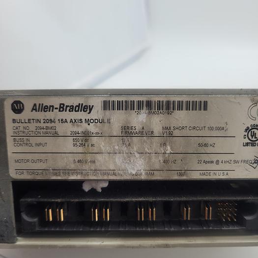Used Allen-Bradley Kinetix 6000 Servo Drive 2094-BM02