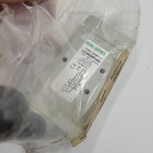 ASCO Numatics L23LD452O000000 Hand Lever AIR VALVE *NEW* IN SEALED PLASTIC