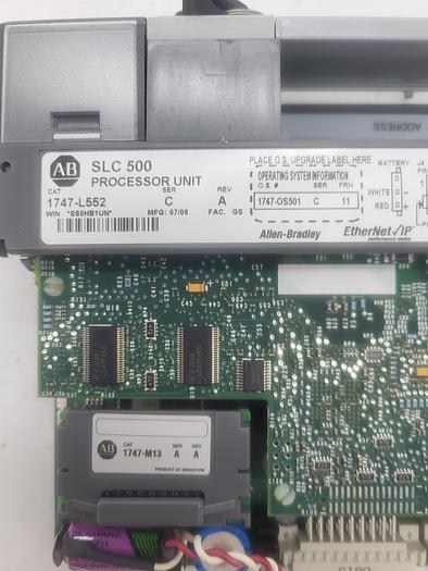 Used Allen-Bradley SLC 500 Processor Unit 1747-L552 Ser.C
