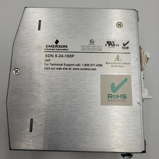 Used SOLA SDN 5-24-100P POWER SUPPLY