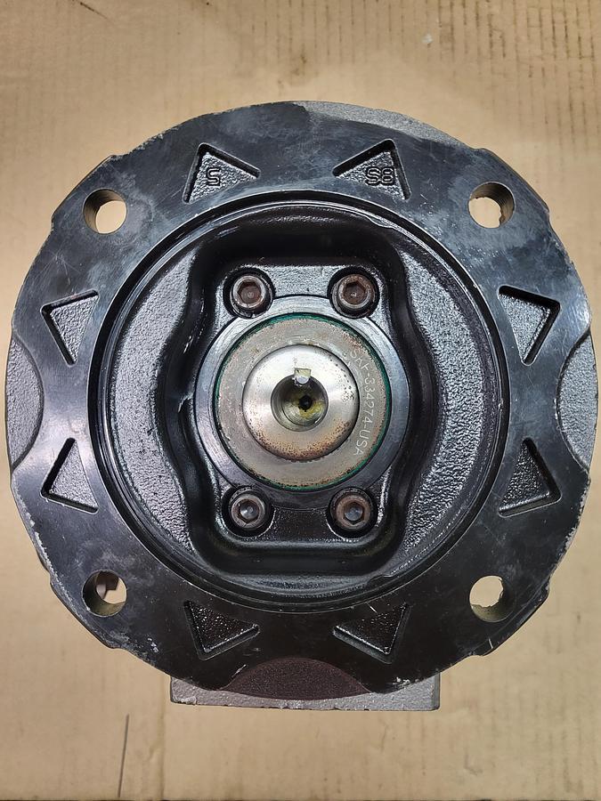 TIGEAR-2 Right Angle Worm Gear Reducer 20QZ50R56 Ratio 50:1 NO BOX