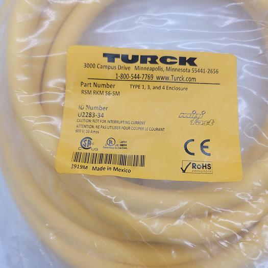 Used Turck RSM RKM 56-5M