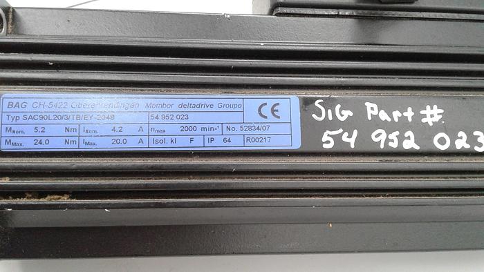 Used 54-952 023 SIG Part