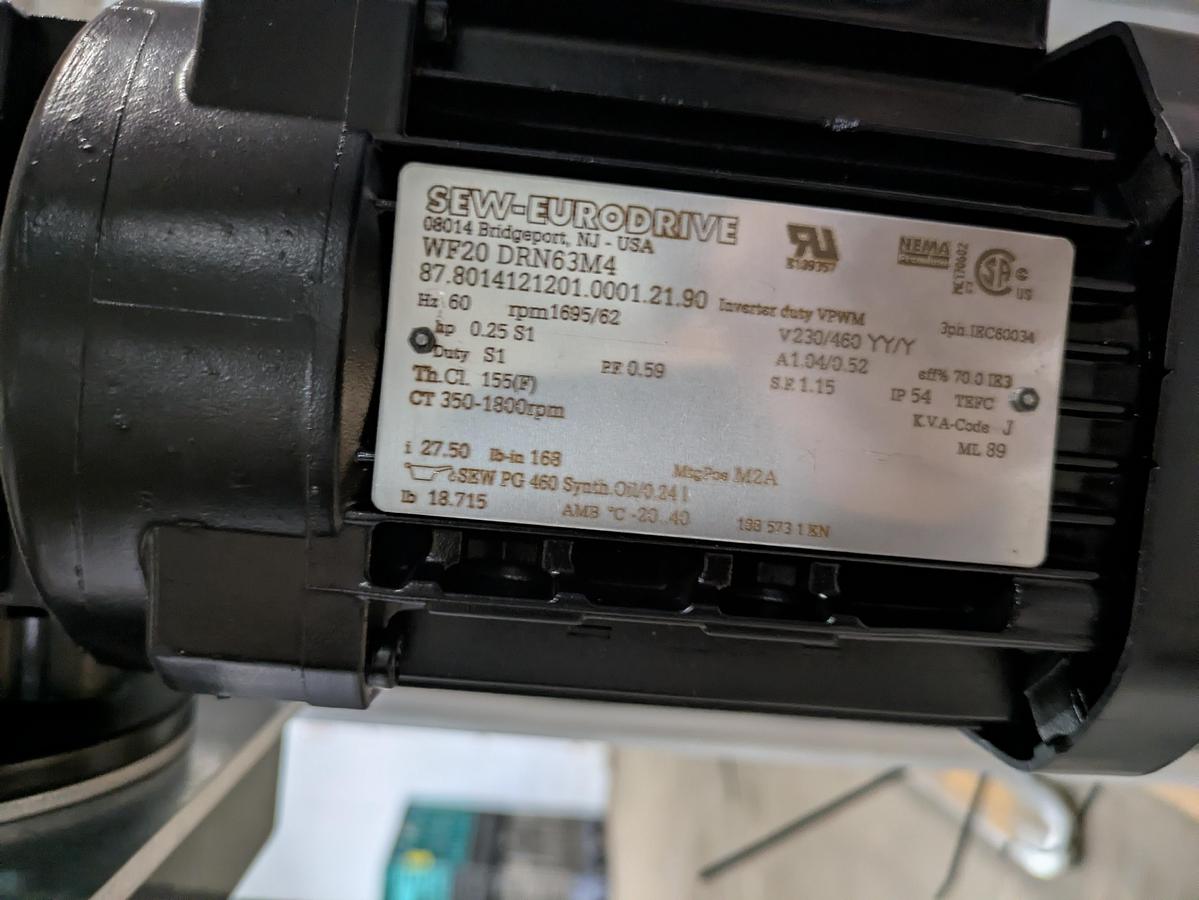 Used conveyor 9" wide x 47" long