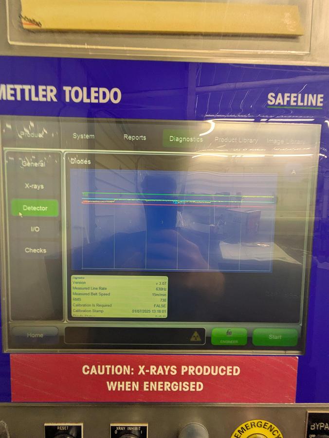 Used Mettler Toledo, Safeline X-ray Power chek 300