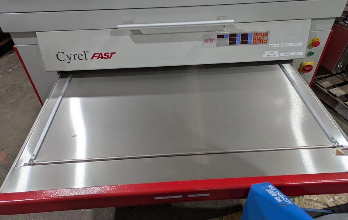 Used Dupont Cyrel Fast model 1000 EC/LF