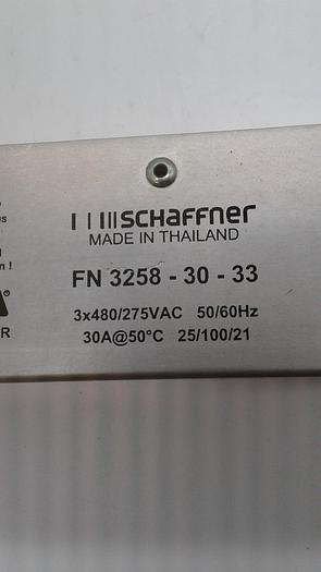 Used Schaffner High Leakage Current FN 3258-30-33