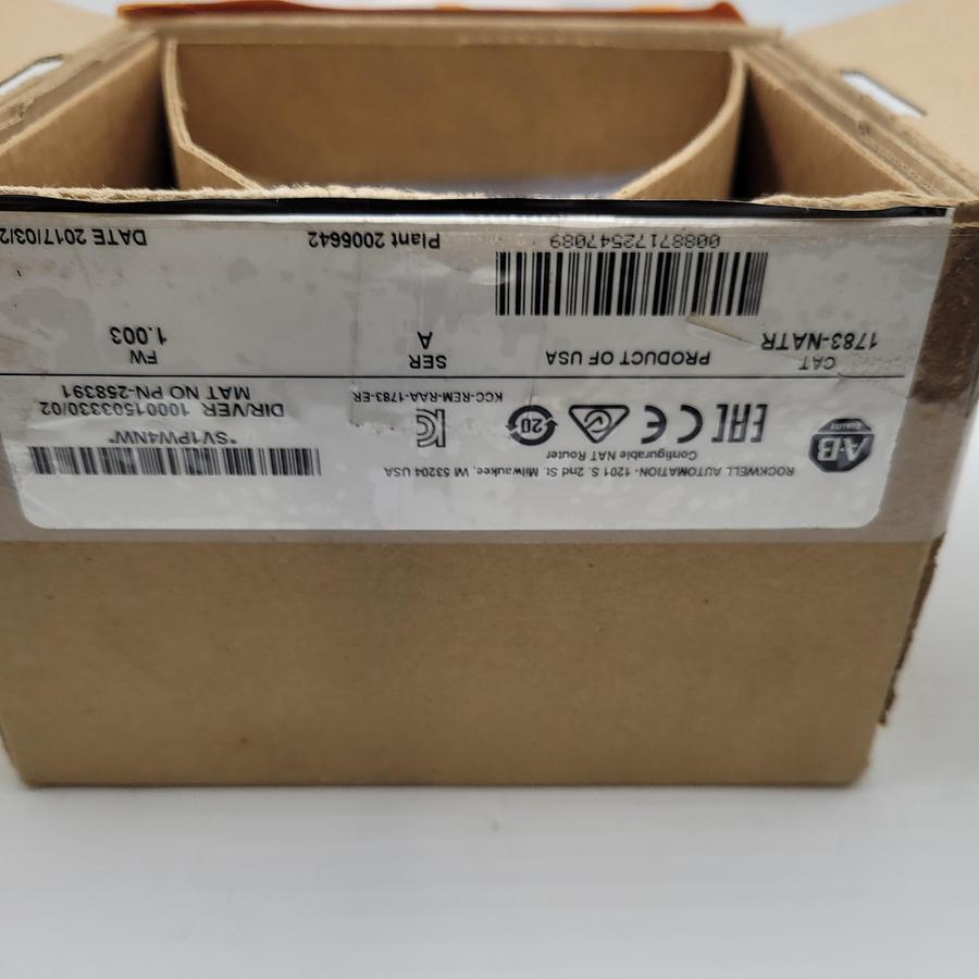 Allen Bradley 1783-NATR, Network Address Translation Router 10001503330/02 - PN-258391 *NEW in box & sealed plastic**