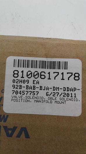 Mac Valve Manifold Mount 8100617178 02H09 EA