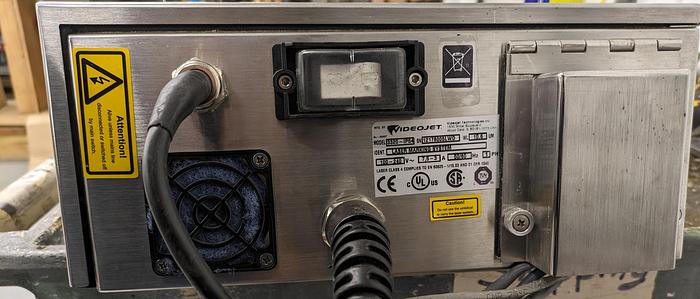 Used videojet 3320 laser marking system