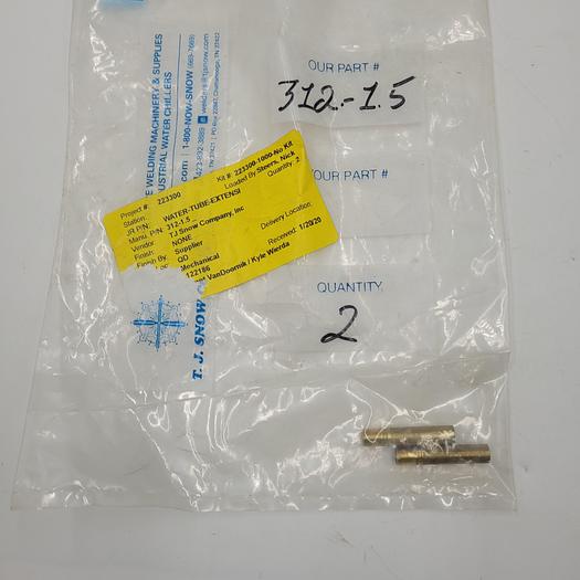 Tuffaloy 312-1.5 MULTI-SPOT WATER TUBE