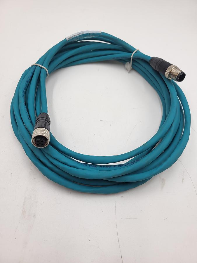 15' humberg automation 9000040173 4 pin cable twist lock ends straight