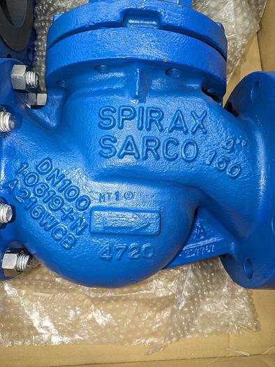 Spirax Sarco valves, 4" DN100, BSA3T, PN40 hand valve