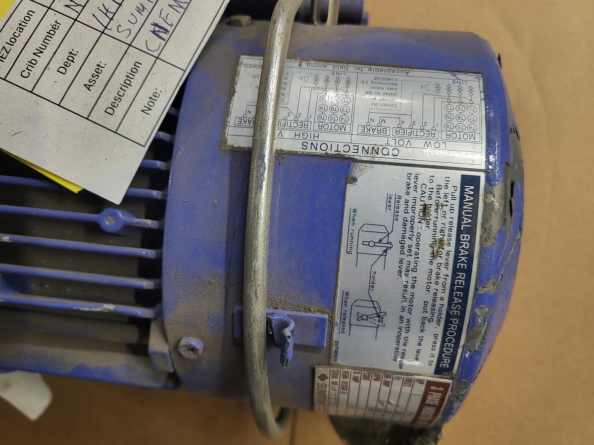 Used Sumitomo 3 Phase Induction Motor TC-FX14 B